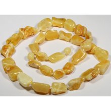 Genuine Baltic Amber Necklace 22 3/4 Inch