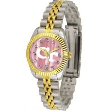 Georgia Tech Yellow Jackets Executive Ladies Watch with Mother of Pearl Dial