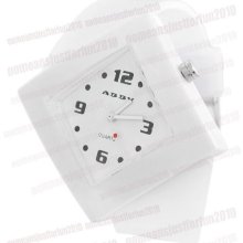 Girl Boys Quartz Jelly Sports Wrist Watch White M349w