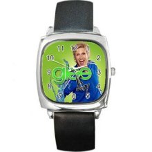 Glee Unisex Silver-Tone Square Metal Watch 11