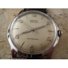 Gruen Precision Original Oyster-pearl Dial, Manual Ref (944)