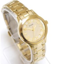 Guess Gold Face Gold Ladies Watch