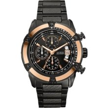 Guess U22503g1 Men's High-gear Sport Chronograph Ion Platted Watch - In Box