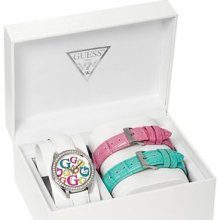 ..guess.u95146l1 . Ladies Boxed Watch Set Great Christmas Gift