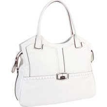 GUESS Wilcox Carryall Satchel Handbags : One Size