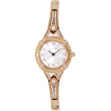 Guess Women's U0135L3 Rose-Gold Stainless-Steel Quartz Watch with