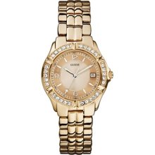 Guess Women's U11069L1 Gold Stainless-Steel Quartz Watch with Gold