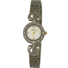 Henley Elegance Women's Fashion Quartz Watch With Mother Of Pearl Dial Analogue Display And Silver Stainless Steel Plated Bracelet H4011.4