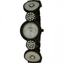 Henley Ladies Quartz Watch With Yellow Dial Analogue Display And Multicolour Stainless Steel Plated Bracelet H07172.3