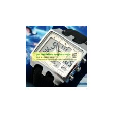 hot selling ohsen new led quartz analog digital mens wristwatches