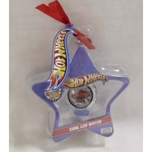 Hot Wheels Child Kid Lcd Watch Wristwatch Gift Packaged