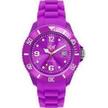 Ice Watch Unisex Sili Plastic Watch Purple Sipess09