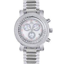 Iced Out Mens Techno Master Diamond Watches 7.50ct / 3 Subdials / Quartz