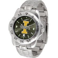 Idaho Vandals Sport Steel Band Ano-Chrome Men's Watch