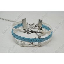 Infinity Bracelet - anchor bracelet with Infinity charm, easy lovely bracelet for girlfriend and BFF