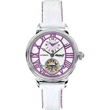 Ingersoll Women's Baton Rouge IN5004PU White Leather Automatic Wa ...