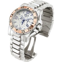 Invicta 10891 Men's Excursion Stainless Steel Band Silver Dial Watch