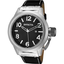 Invicta 1135 Corduba Black Genuine Calf Leather Men's Watch