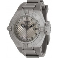 Invicta 1156 Men's Subaqua Noma Iv Gray Gmt Polyurethane Watch