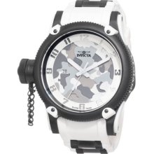 Invicta 1195 Men's Watch Russian Diver Special Ops Lefty Swiss Quartz White