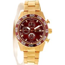 Invicta 13676 Men's Specialty Stainless Steel Band Brown Dial Watch