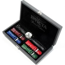 Invicta Men's Lupah Grand Swiss Multi-Function Leather Strap Watc ...