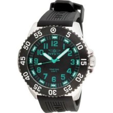 Invicta Men's Pro Diver Black Dial Polyurethane Watch 1099