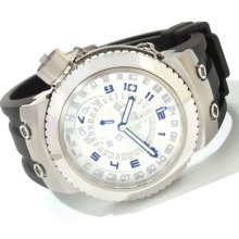 Invicta Mens Reserve Russian Diver Swiss Made Quartz Gmt Strap Watch