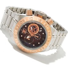 Invicta Mid-size Subaqua Sport Iv Chronograph 10143 Rose Tone Gold San 4