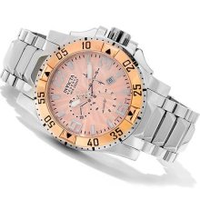 Invicta Reserve Men's Swiss Quartz Chrono Stainless Steel Bracelet Watch 10890