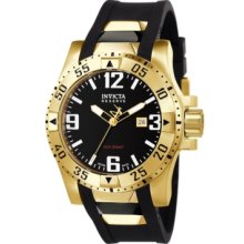 Invicta Watch, Mens Swiss Reserve Excursion Black Polyurethane Strap 5