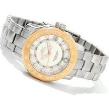 Invicta Women's Pro Diver Quartz Gold Tone Bracelet Watch 1994