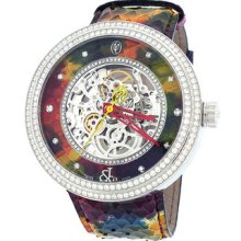 Jacob & Co. Valentin Yudashkin Skeleton Swiss Auto 48mm Diamond Watch Wvy-074