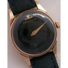 Jaeger Lecoultre Lady Wristwatch 18k Solid Gold Custom Case 22,5 Mm. Running