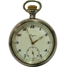 Jcr_m Longines - Longines Silver Pocket Watch Big Size Perfect