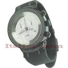 Joe Rodeo Master Diamond Watch 2.20ct Black Ceramic