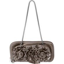 Journee Co. Floral Detail Clutch Handbag