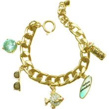 Juicy Couture Designer Bracelets, Fully Loaded Charm Bracelet