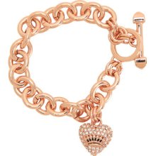 Juicy Couture Juicy Pave Icon Bracelet Bracelet : One Size