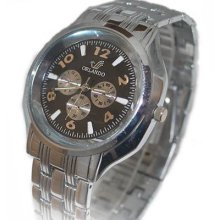 K91 Crazy Price Stainless Steel Men Wrist Watch