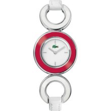 Lacoste Ladies Porthole Watch Red White $195