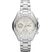 Ladies Fossil Dylan Stainless Steel Watch