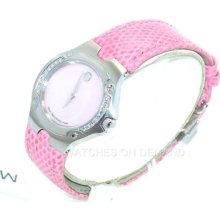 Ladies Movado S.e 0604843 Diamond Sport Edition Watch