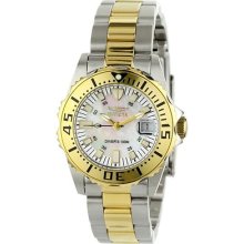 Lady's Invicta 6895 Mother Of Pearl Two-tone Watch