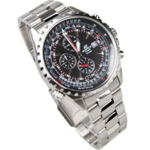 Latest Casio F1 Vettel Race Team Ef-527d-1a Chronograph Date Sports Men's Watch