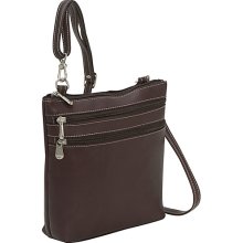 Le Donne Leather Cross Body Zip Bag