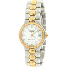 Longines V.h.p. (very High Precision) Stainless Steel & Gold Filled Ladies Watch