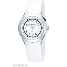 Lorus Girls Soft Plastic Strap Watch R2309fx9 Rrp Â£19.99