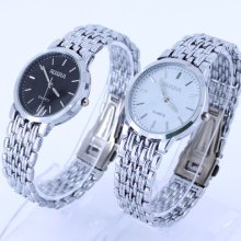 Luxury Fabulous Gents Men's Boy White Black Quartz Wrist Watch Sn49