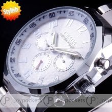 Luxury Genuine 6 Dial Bezel Men Auto Mechanical Analog Wrist Watch Waterproof M4